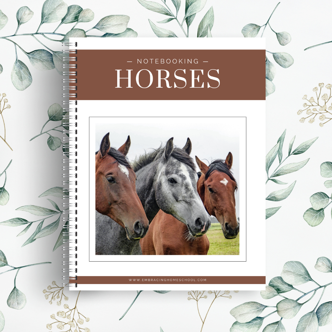 Horse Notebooking Pages