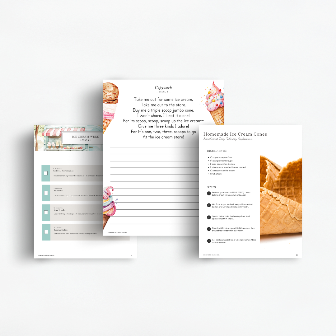 The Simplified Feast: Ice Cream (Summer Edition)