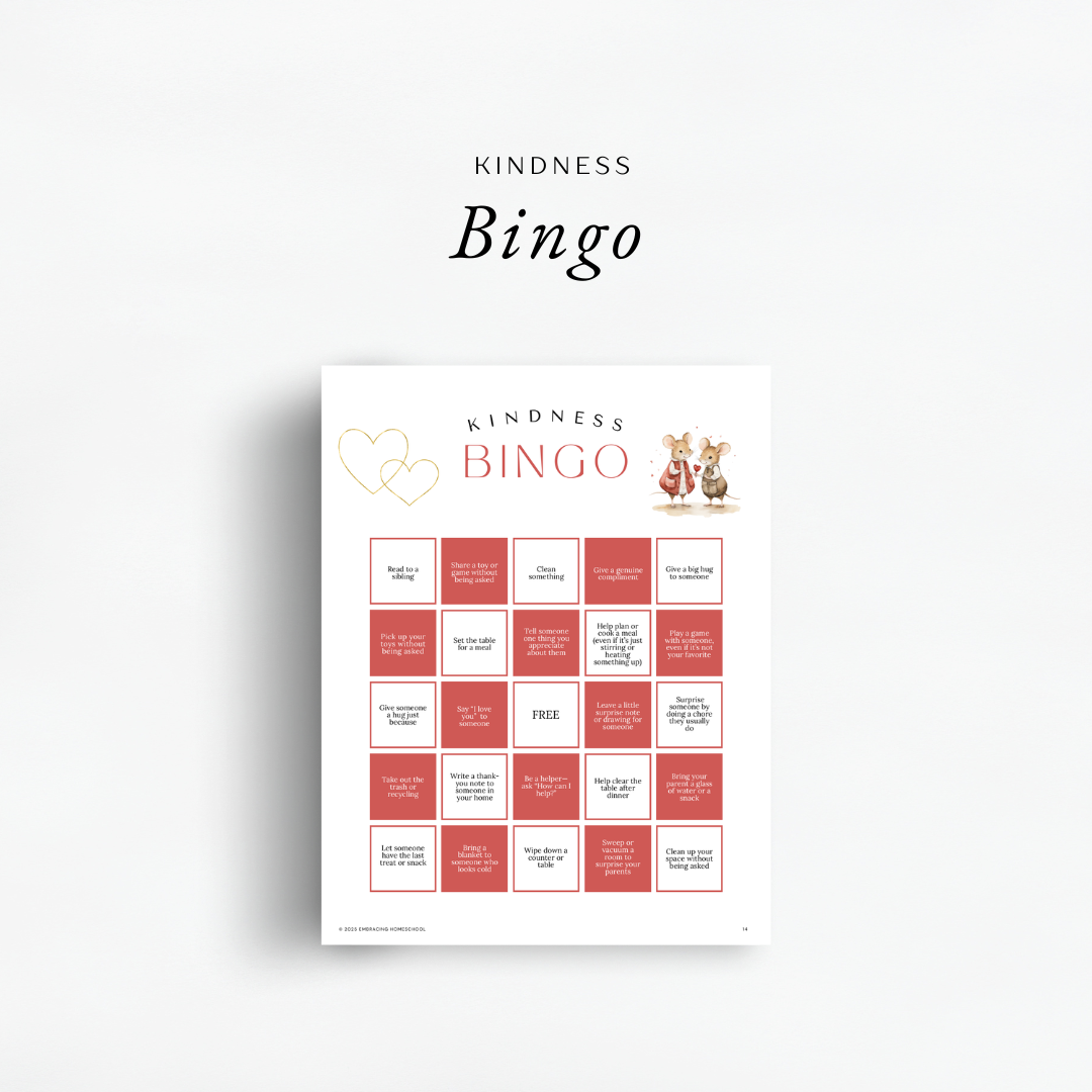Kindness Bingo