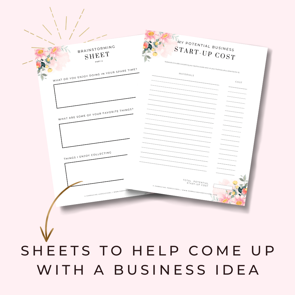 A START-UP BUSINESS PLANNER TO HELP GUIDE YOUNG ENTREPRENEURS ON THEIR JOURNEY OF STARTING THEIR OWN BUSINESS. This printable planner is designed specifically for kids, with the tools and advice they need to start their own business.