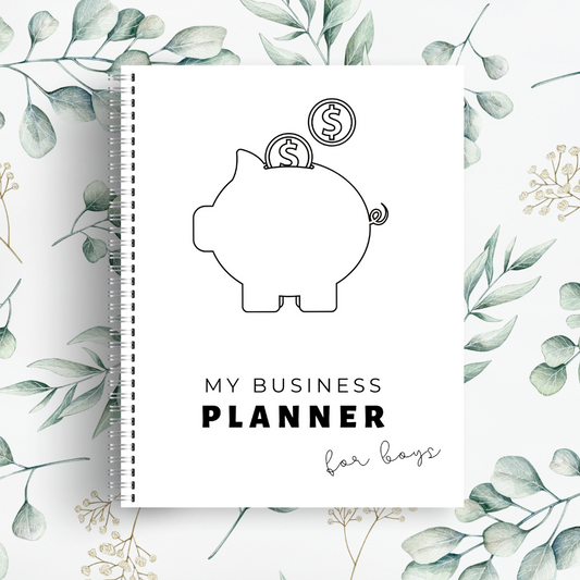My Business Planner For Boys (Printable)