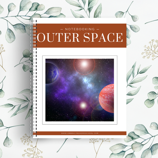 Outer Space Notebooking Pages