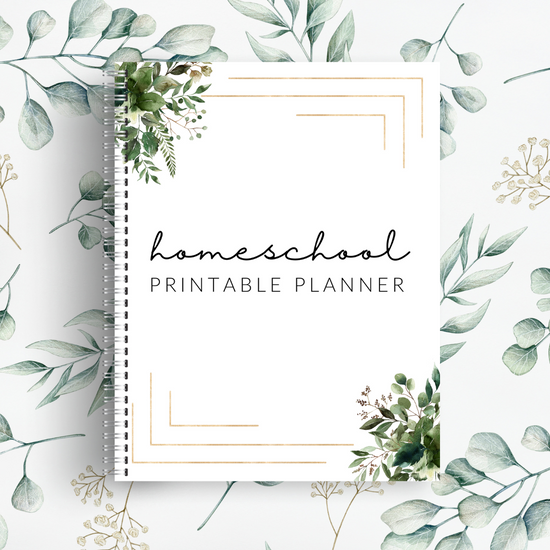 Homeschool Planner (Printable) – Embracing Homeschool Shop