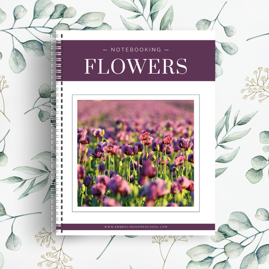 Flowers Notebooking Pages