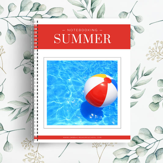 Summer Season Notebooking Pages