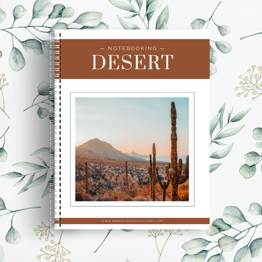 Desert Notebooking Pages