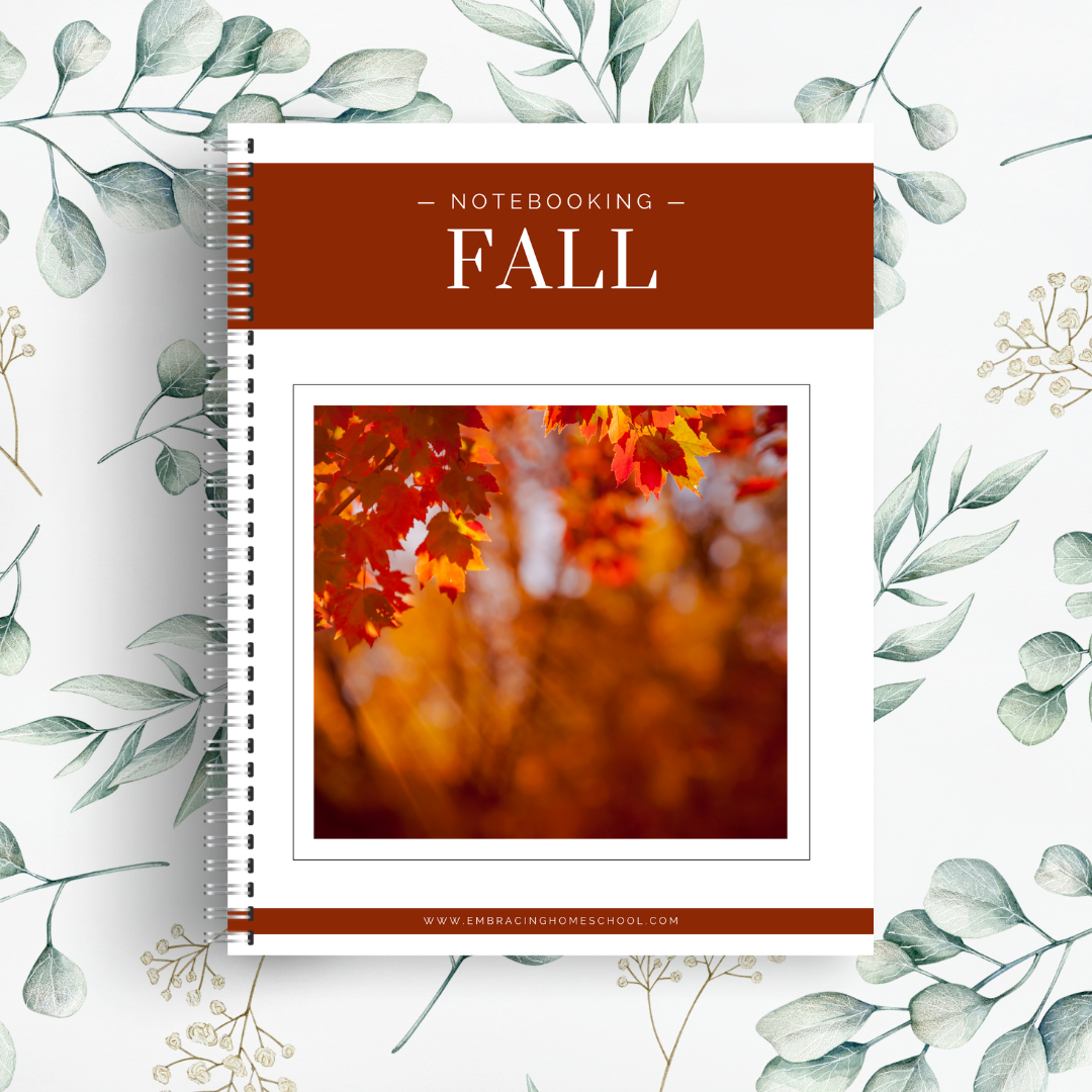 Fall Season Notebooking Pages – Embracing Homeschool Shop