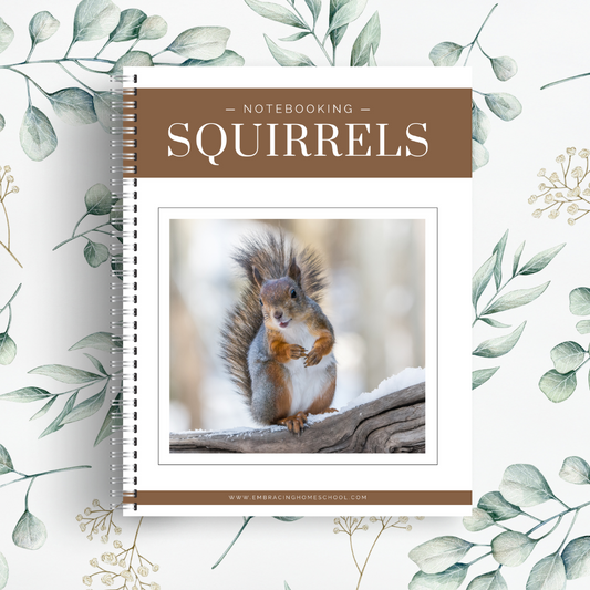 Squirrels Notebooking Pages