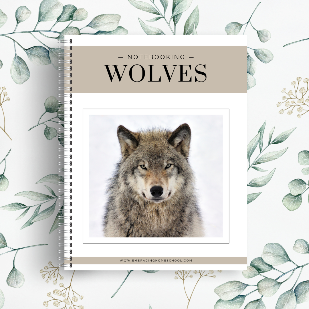 Wolves Notebooking Pages