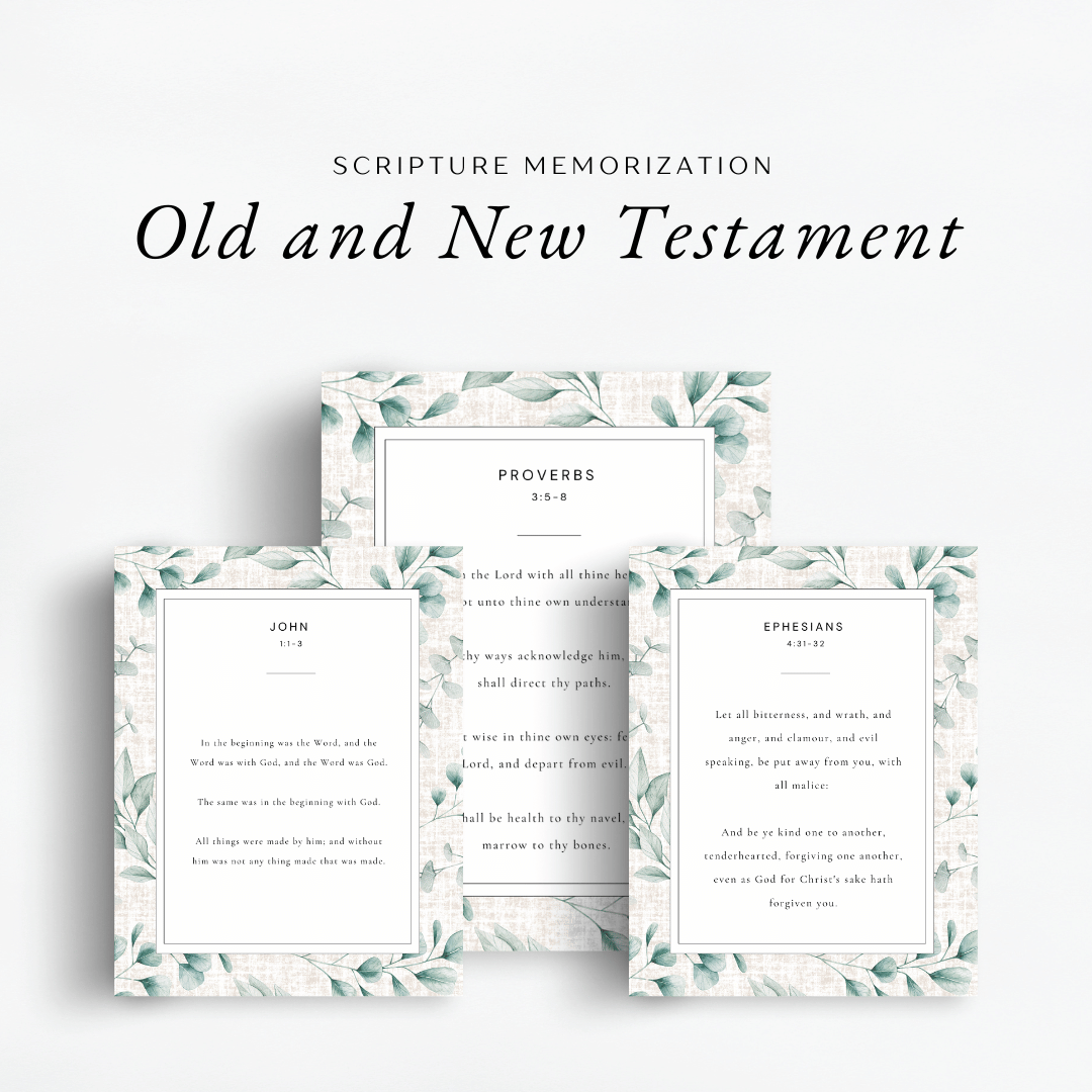 The Simplified Feast Volume 1. An eclectic, Charlotte Mason inspired, family-style curriculum. Scripture memorization focuses on Old and New Testament verses.