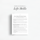 Home economics and life skills inside The Simplified Feast: Gratitude (A Thanksgiving Unit Study)