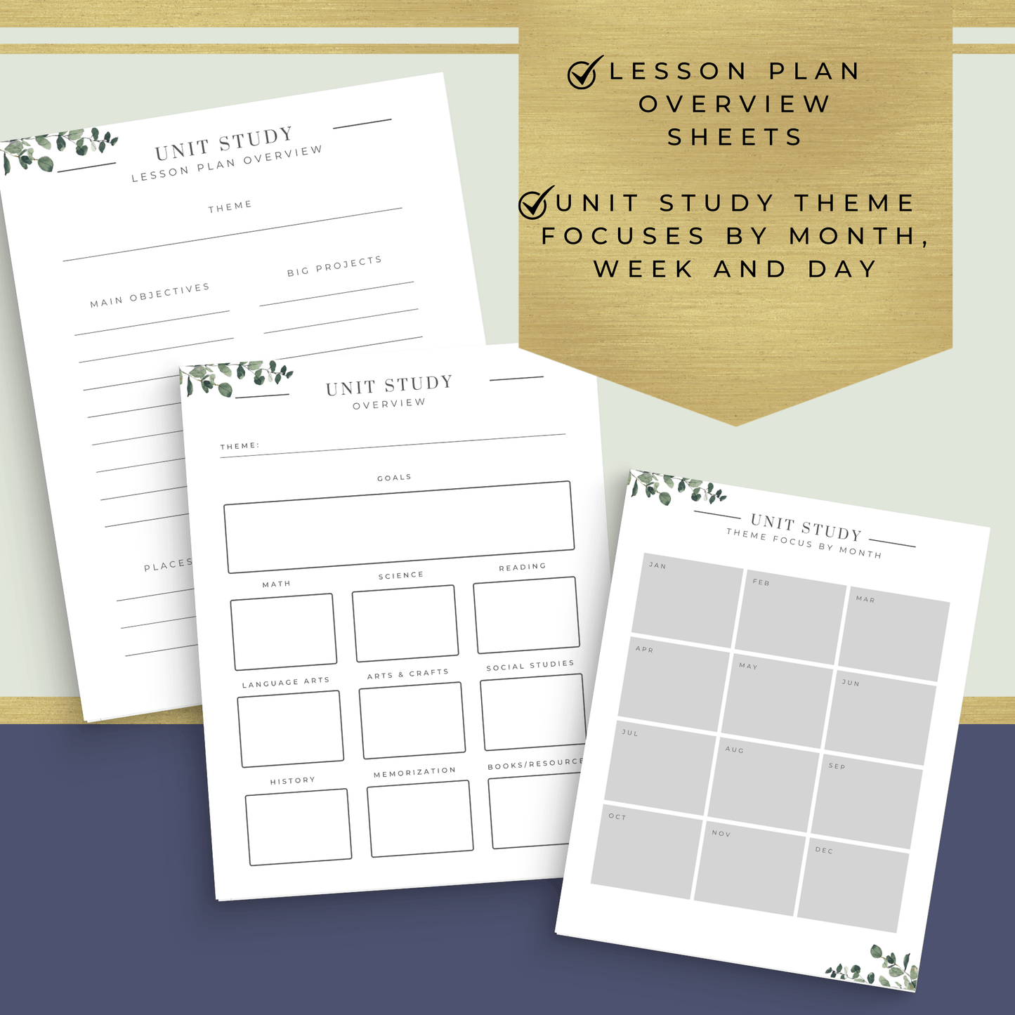 Looking to give your homeschool an educational boost? Get these 40+ Unit Study Planning Pages to craft your perfect Unit Studies! 