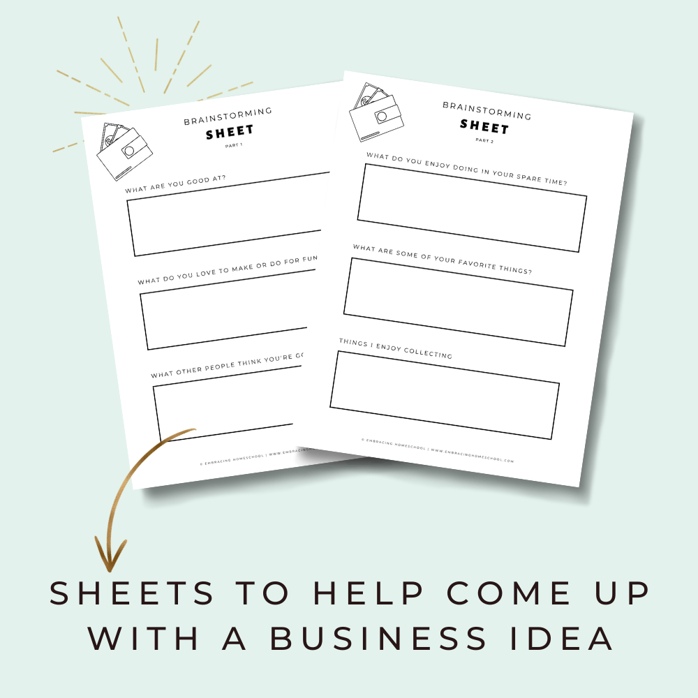 A START-UP BUSINESS PLANNER TO HELP GUIDE YOUNG ENTREPRENEURS ON THEIR JOURNEY OF STARTING THEIR OWN BUSINESS. This printable planner is designed specifically for kids, with the tools and advice they need to start their own business.