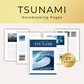 Tsunami Notebooking Pages printables from Embracing Homeschool Shop